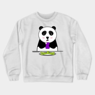 Panda Food Crewneck Sweatshirt